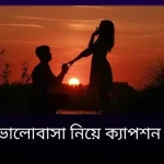 ভালোবাসা নিয়ে ক্যাপশন